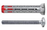 572921 Fischer Fixings Silver Metal, Nylon Cavity Wall Fixings, 10mm fixing hole diameter