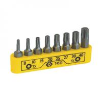 t4523 CK Torx Bit Set 8 Pieces, Torx