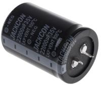 706-3459 RS PRO 6800μF Aluminium Electrolytic Capacitor 35V dc, Snap-In