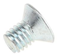 482-8177 RS PRO Bright Zinc Plated Countersunk Steel Tamper Proof Security Screw, M4 x 6mm