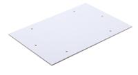 19508801 Spelsberg Plastic Mounting Plate, 3mm H, 150mm W, 220mm L for Use with TK Enclosure
