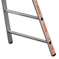 01253008 TUBESCA Aluminium Ladder 8 steps 5.13m open length