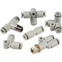 kq2s06-m5g1 SMC KQ2 Series Hexagon Socket Head Male Connector, 6 mm to M5 x 0.8, Threaded-to-Tube Connection Style, KQ2S06-M5G1