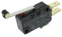 d3v-166-1c5 Omron Roller Lever Micro Switch, Tab Terminal, 16 A @ 250 V ac, SP-CO, IP40