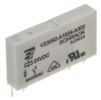 v23092a1024a302 TE Connectivity PCB Mount Power Relay, 24V dc Coil, 6A Switching Current, SPST