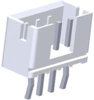440054-4 TE Connectivity HPI Series PCB Header, 4 Contact(s), 2 mm Pitch, 1 Row, Shrouded