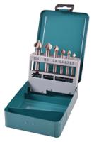 d-42204 Makita Countersink Drill Bit Set, 6.3 mm, 8.3 mm, 10.4 mm, 12.4 mm, 16.5 mm, 20.5 mm Head, 90°, 6 Piece(s)