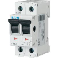 276287-is-1252 Eaton 2 Pole DIN Rail Isolator Switch - 125A Maximum Current, IP40