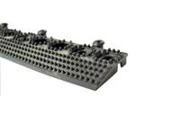 221-7916 RS PRO Black Anti-slip Tile PVC Tile, Holes Finish 500mm x 60mm x 16mm