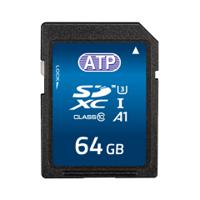 af64gsd4-bbbxm ATP 64 GB Industrial SDXC SD Card, Class 10, U3, UHS-I