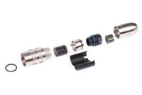 0322-03 Lumberg 3 Pole Din Socket, DIN EN 60529, 5A, 250 V ac IP68, Female, Cable Mount