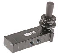 x3363802 Norgren Lever 5/3 Pneumatic Manual Control Valve X30 Series, G 1/4, 1/4in, III B