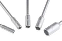 125-3062 RS PRO Hex Nut Driver Set, 6 mm, 7 mm, 8 mm, 10 mm, 13 mm Tip, 125 mm Blade, 225 (6 mm C-PLUS Nut Driver) mm, 235 (10