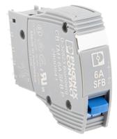 2800841 Phoenix Contact TRABTECH Thermal Circuit Breaker - CB TM1 6A SFB P  Single Pole, 6A Current Rating