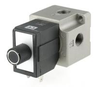 evt317-6do-02f-q SMC 3/2 Pneumatic Solenoid/Pilot-Operated Control Valve - Spring/Solenoid G 1/4 VT317 Series 12V dc