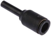 3168-08-06 Legris LF3000 Series Reducer Nipple, Push In 8 mm to Push In 6 mm, Tube-to-Tube Connection Style