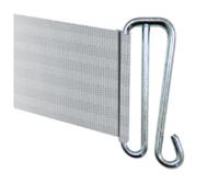 897i-33-33-d3-wcte Tensator Red & White PET Retractable Barrier, 4.6m, Red, White Tape