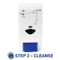 lgt4ldr SCJ Professional 4L Wall Mounted Soap Dispenser for DEB Energising Aromatherapy, DEB Lotion Wash, DEB Orange Pure