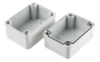 pc-b-85-g-enclosure Fibox Piccolo Series Grey Polycarbonate Enclosure, IP66, IP67, Grey Lid, 110 x 80 x 85mm