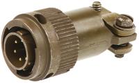 kpt06f10-6p ITT Cannon, KPT, Copper Alloy 6 Way Cable Mount MIL Spec Circular Connector Plug, Pin Contacts,Shell Size 10, Bayonet