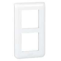 078854l Legrand White 2 Gang Light Switch Cover