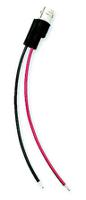 bu-5200-a-4-0 Mueller Electric BNC Test Lead, 5A, 300V ac, Black/Red, 100mm Lead Length