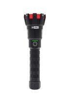 255-4197 RS PRO LED Torch Black, Red - Rechargeable 15000 lm, 274.5 mm