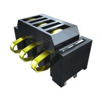 sir1-03-l-s-k-tr Samtec SIR1 Series Right Angle Surface PCB Header, 3 Contact(s), 2.54 mm Pitch, 1 Row, Shrouded