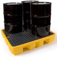 31-3024 RS PRO Polyethylene Spill Pallet for Industrial Storage, 250L Capacity