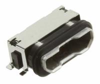 ub-mc5br3-sdwp604-4s-tf JST Right Angle, Panel Mount, Socket Type B IPX7 USB Connector