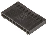 102241-8 TE Connectivity, AMPMODU MOD IV Female Connector Housing, 2.54mm Pitch, 10 Way, 1 Row