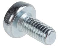 198-295 RS PRO Pozi M3 Pan Steel Machine Screws DIN 7985 x 6.0mm