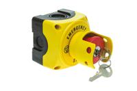 s1py91kss Lovato S1P Series Key Release Emergency Stop Push Button, Surface Mount, 1NC, IP66, IP67, IP69K