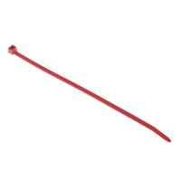 111-04804-t50r-pa66-rd HellermannTyton Cable Tie, 200mm x 4.6 mm, Red Polyamide 6.6 (PA66), Pk-100