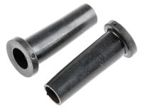 632-02100-hv2210-pvc-fr-bk HellermannTyton HV Black PVC 8.8mm Cable Grommet for Maximum of 6.5mm Cable Dia. 632-02100 HV2210-PVC-FR-BK