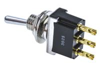 fte0904 TE Connectivity Toggle Switch, Panel Mount, On-Off-On, SPDT, Solder Terminal, 250V