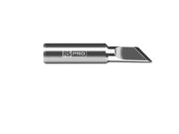 202-4558 RS PRO 4 mm Straight Knife Soldering Iron Tip for use with RS PRO Soldering Irons