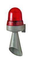 42412068 Werma 424 Series Red Horn Beacon, 230 V, IP65, Wall Mount, 98dB at 1 Metre