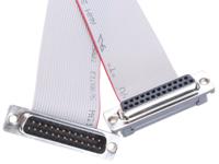 489-942 RS PRO Male 25 Pin D-sub to Female 25 Pin D-sub Serial Cable, 3m