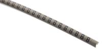 515-03953-hgdc2-5-8-pvc-gy HellermannTyton Helagrip Slide On Cable Markers, Black on Grey, Pre-printed "8", 2 → 5mm Cable, 515-03953