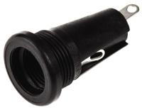 fx0296 Bulgin 6.3A Panel Mount Fuse Holder for 5 x 20mm Fuse, 1P, 250V ac