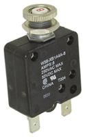 w58-xb1a4a-8 TE Connectivity Thermal Circuit Breaker - W58  Single Pole 50 V dc, 250V ac Voltage Rating, 8A Current Rating