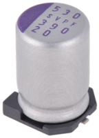 20svpf390m Panasonic 390μF Surface Mount Polymer Capacitor, 20V dc