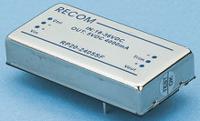 rp20-2412sf Recom RP20 F DC-DC Converter, 12V dc/ 1.67A Output, 18 → 36 V dc Input, 20W, Through Hole, +85°C Max Temp -40°C