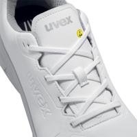 6582242 uvex 1 sport white Men, Women White Composite Toe Capped Safety Shoes, UK 8, EU 42