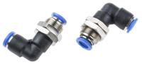 916-0842 RS PRO Bulkhead Tube-to-Tube Adaptor, Push In 8 mm to Push In 8 mm, Tube-to-Tube Connection Style