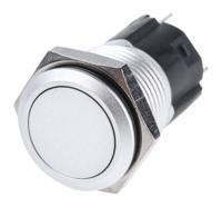 82-45511000 EAO 82 Series Push Button Switch, Momentary, Panel Mount, 16mm Cutout, SPDT, 240V, IP65, IP67