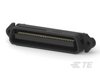 229974-1 TE Connectivity CHAMP 50 Way Through Hole D-sub Connector, 2.16mm Pitch