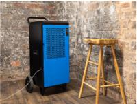 mde70-230v Broughton MD70 Dehumidifier, 70L water tank, 70L/day extraction rate BS1363