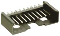 25-msfwo-05 Lumberg Minimodul Series Right Angle Through Hole PCB Header, 5 Contact(s), 2.5 mm Pitch, 1 Row, Shrouded